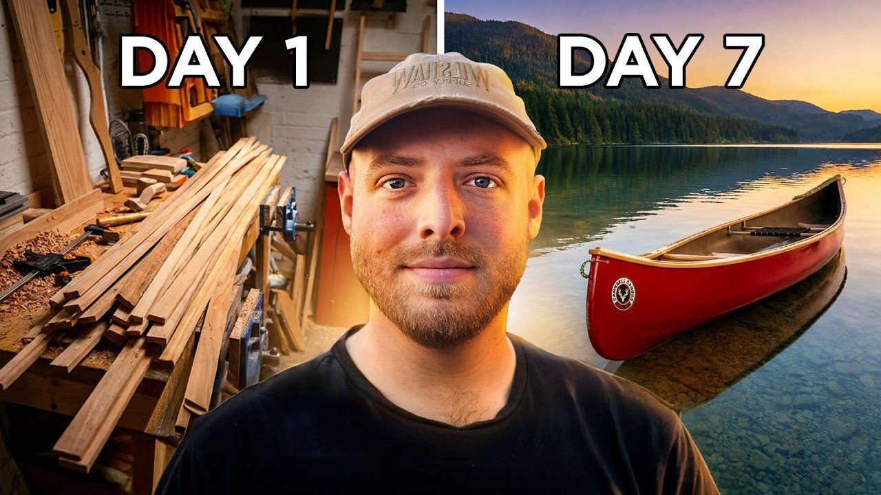 Building a Canoe for my Solo Fishing Adventures — Tom Wilshaw, YouTube